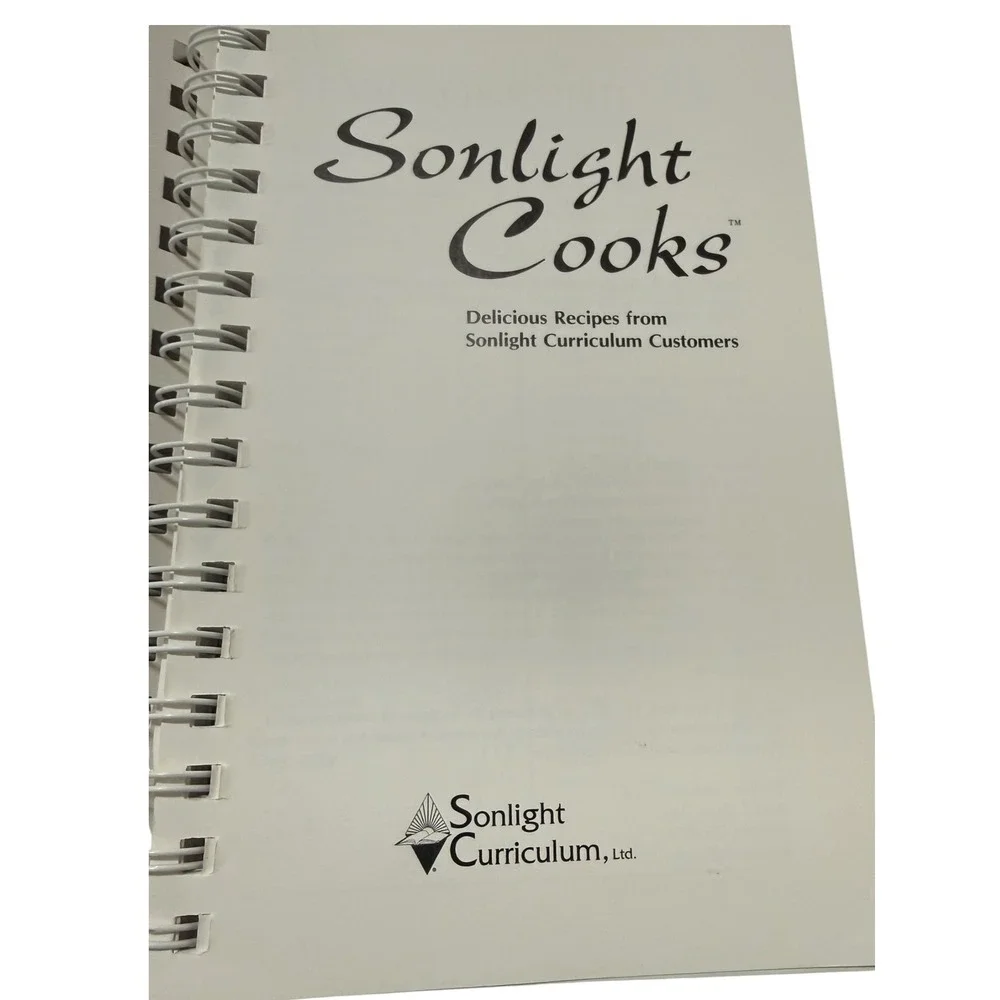 Sonlight Cooks Cookbook 2005 Spiral Bound Recipes Sonlight Curriculum Customers